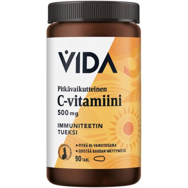 Витамин C 500 мг Vida 90 шт