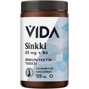 Цинк+Витамин B6 Vida 120 шт