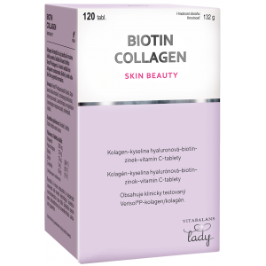 Биотин и Коллаген Biotiini Collagen skin beauty 120шт
