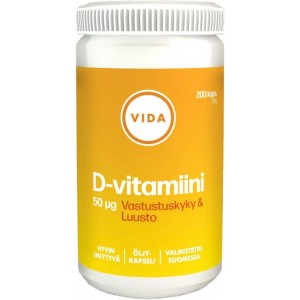 Витамин Д 2000 МЕ Vida 200 шт
