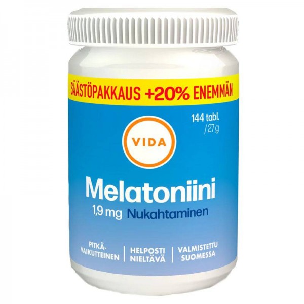 Мелатонин Vida 1,9 мг 144 шт