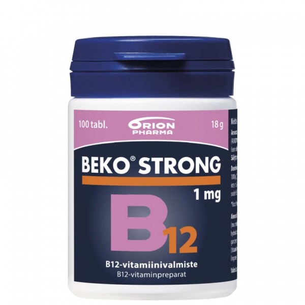 Витамины B12 Beko Strong 100 шт