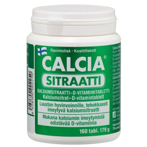 Витамины кальция цитрат Calcia sitraatti 160 шт