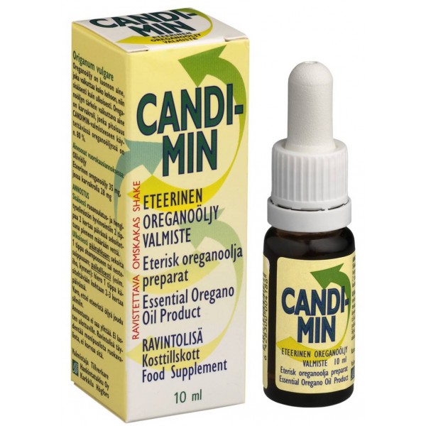 Антибактериальное средство  Candimin Essential oregano oil 10 мл