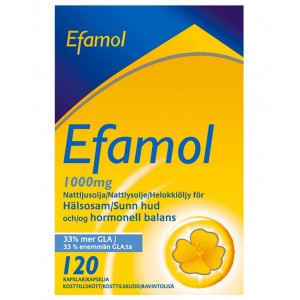 Витамин Е Масло вечерней примулы Efamol 1000мг 120 шт
