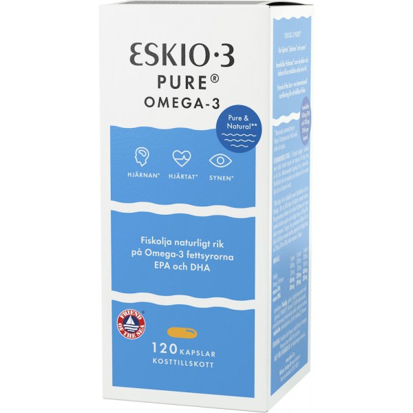 Рыбий жир Eskimo-3 Pure Omega-3 без добавок 210 мл