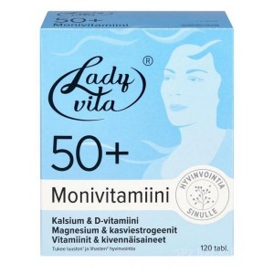 Витамины для женщин Ladyvita 50+ 120 шт