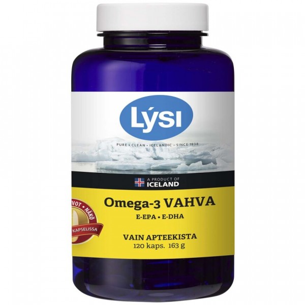Рыбий жир Lysi Omega 3 Vahva 120 шт