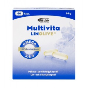 Multivita Linolive Omega 3-6-9 60 шт