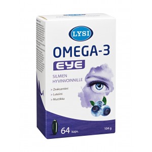 Витамины для глаз Lysi Omega-3 Eye 64 шт