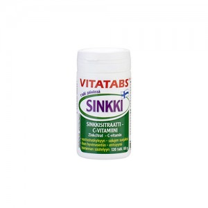 Витамины Vitatabs Sinkki 120 шт