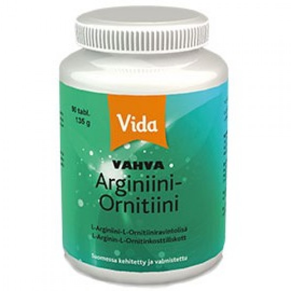L-аргинин и L-орнитин Vida Arginine-Ornithine 90 шт