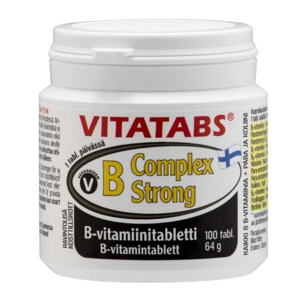 Витамины Vitatabs B Complex Strong 100 шт