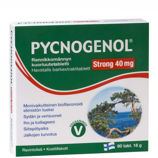 Пикногенол Стронг Pycnogenol Strong 40mg  60шт