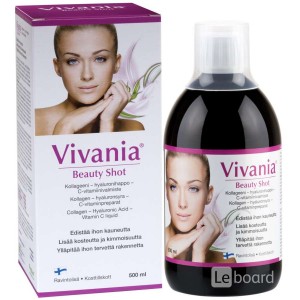 Витамины для кожи жидкий коллаген Vivania Beauty Shot 500 мл