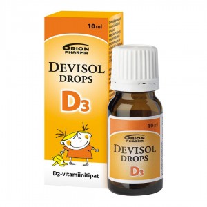 Витамин Д Devisol D3 Девисол капли 10 мл