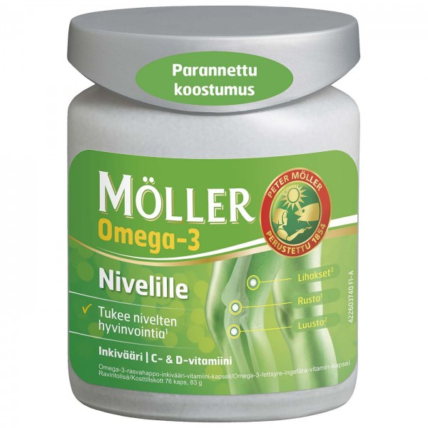 Витамины для суставов Moller Nivelille 76 шт