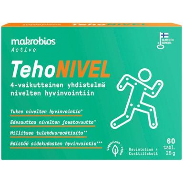 Витамины для суставов Makrobios Teho Nivel 60 шт