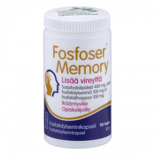 Витамины для памяти Fosfoser Memory 90шт