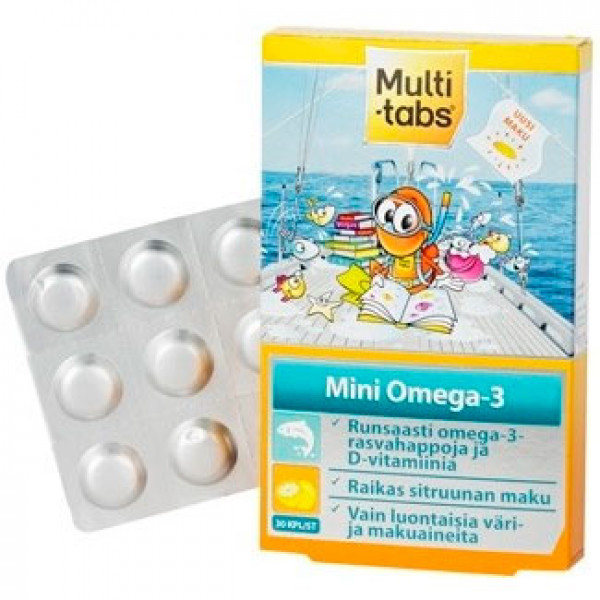 Рыбий жир Multi-Tabs Mini Omega-3 30 шт