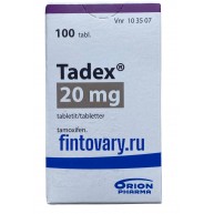 TADEX 20 мг Тамоксифен 100 шт