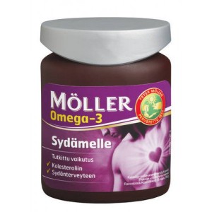 Рыбий жир Moller для сердца Sydamelle 76 шт