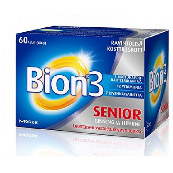 Витамины Bion 3 Senior 60 шт
