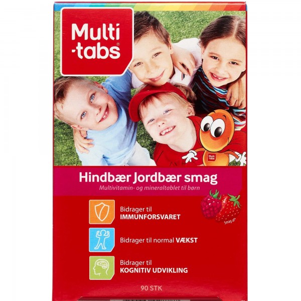 Мультивитамины для детей  Multi-Tabs Mini малина 90 шт