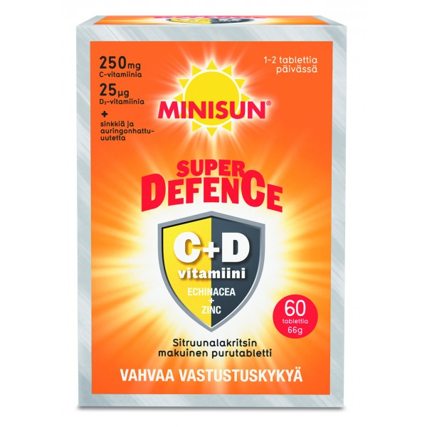Витамины для иммунитета Minisun Super Defence 60 шт