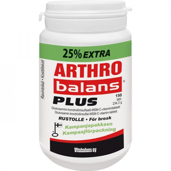 Витамины для суставов Arthro Balans Plus 150шт