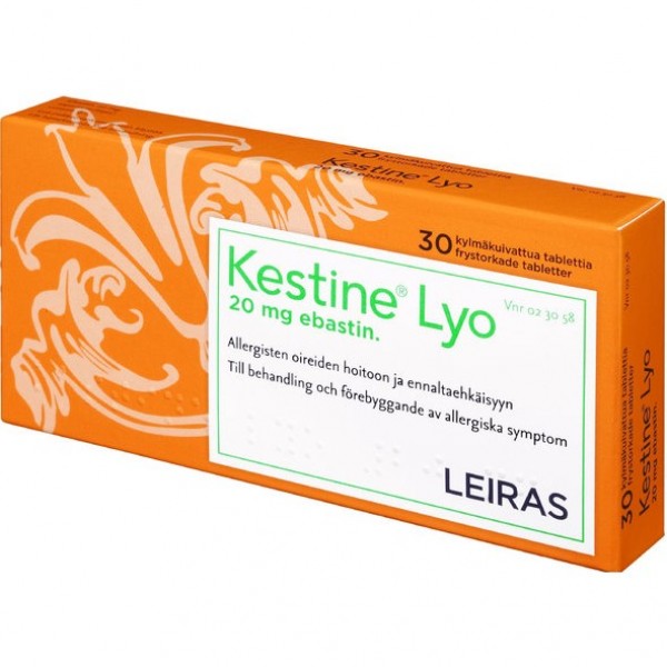 Средство от аллергии Kestine Lyo 20мг 30 шт