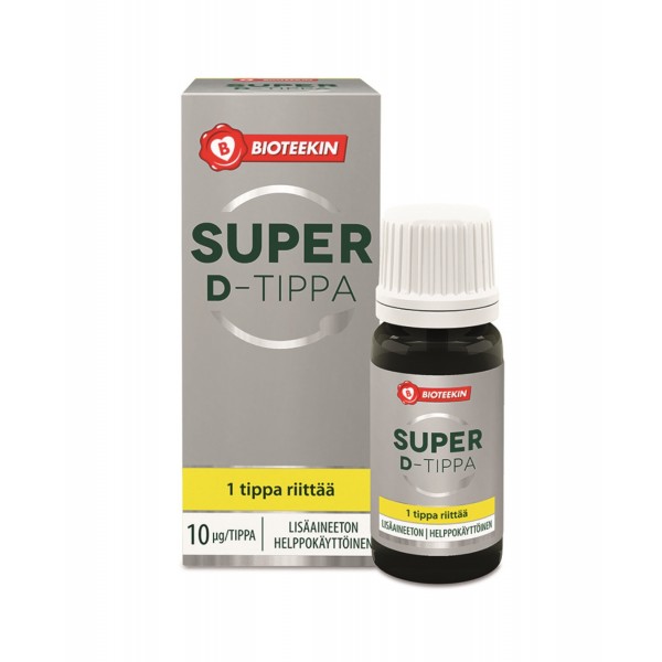 Витамин Д в каплях Bioteekin Super D tippa  8 мл