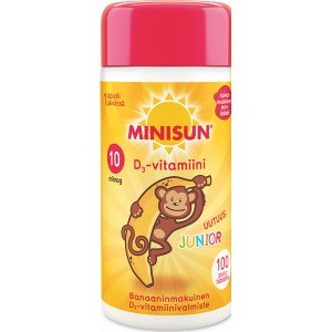 Витамин Д Minisun D3 10 mkg  100 шт.