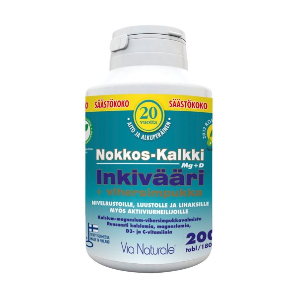 Витамины для суставов Nokkos-Kalkki Via Naturale 200 шт