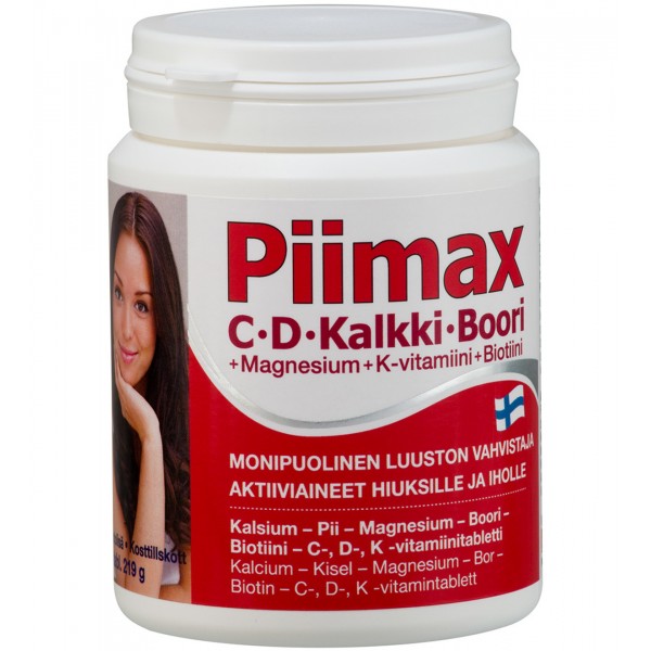 Витамины для волос и ногтей Piimax CD Kalkki Boori 300 шт