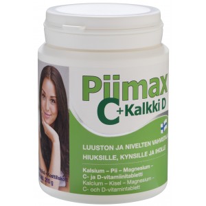 Витамины для волос и ногтей Piimax C Kalkki D 300 шт