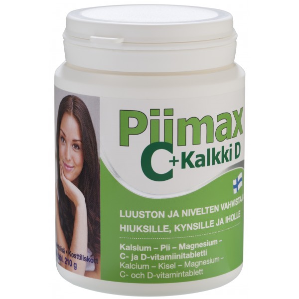 Витамины для волос и ногтей Piimax C Kalkki D 300 шт