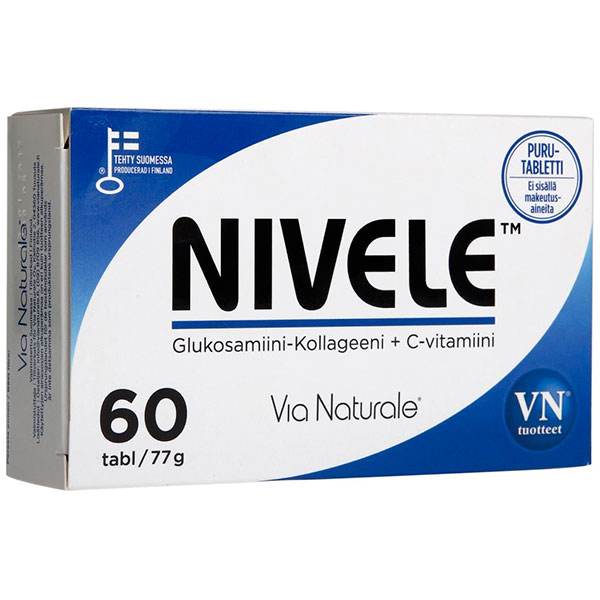 Витамины для суставов Nivele Via Naturale 60 шт