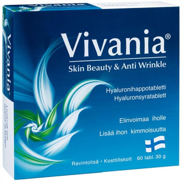 Витамины против старения кожи Vivania 60 шт